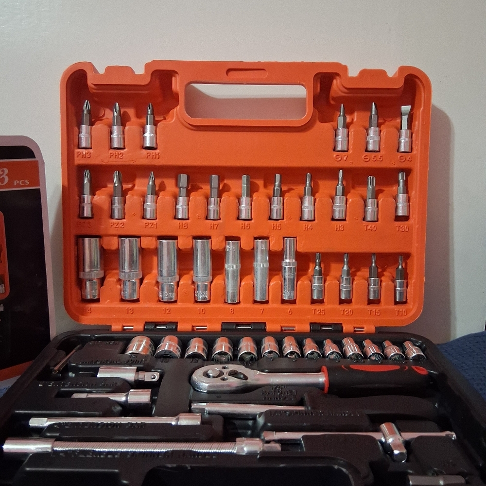 New 53pc Drive Socket & Bit Set - Picture 5 of 5